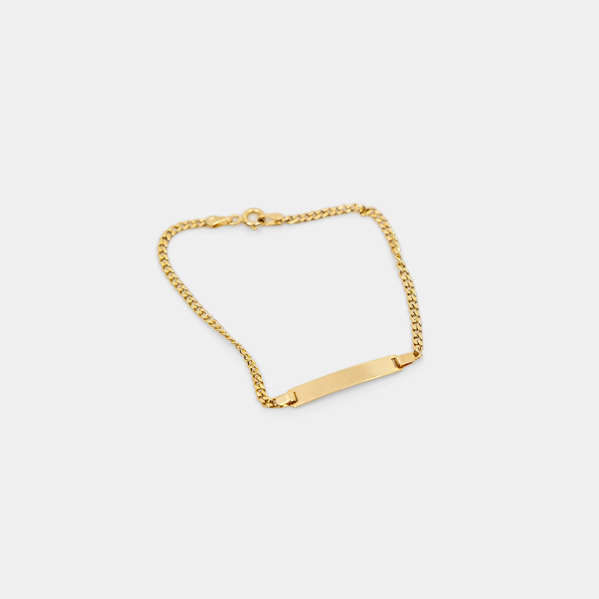Pansararmband med bricka